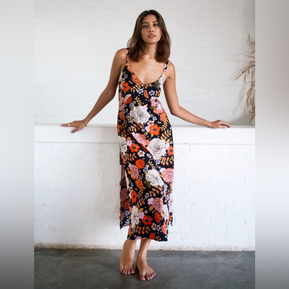 Forsoul The Label Gardenia Midi Dress Size XXXL